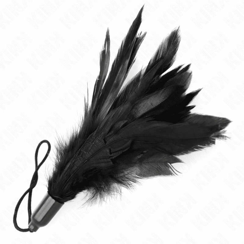 Kink Tickle Feathers Whip with Rope Grip Kink Tickle Feathers Whip with Rope Grip