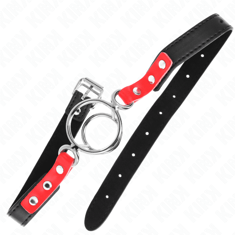 Kink Red Ball Gag 4cm Adjustable Kink Red Ball Gag 4cm Adjustable