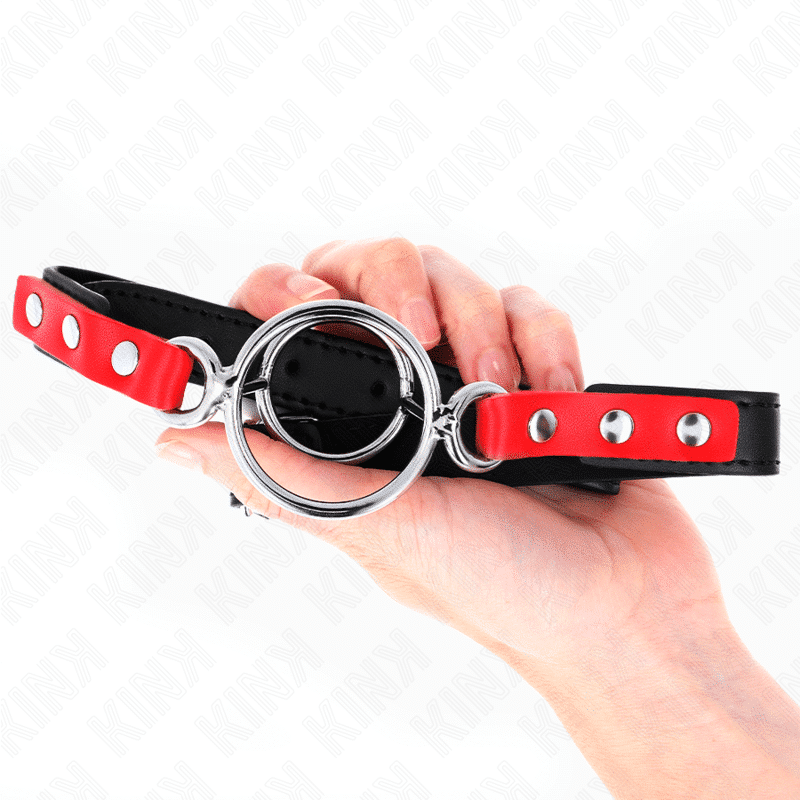 Kink Red Ball Gag 4cm Adjustable Kink Red Ball Gag 4cm Adjustable