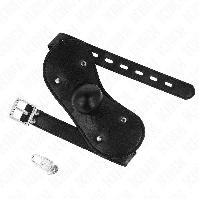 Kink Ball Gag Mask with Adjustable Strap Kink Ball Gag Mask with Adjustable Strap