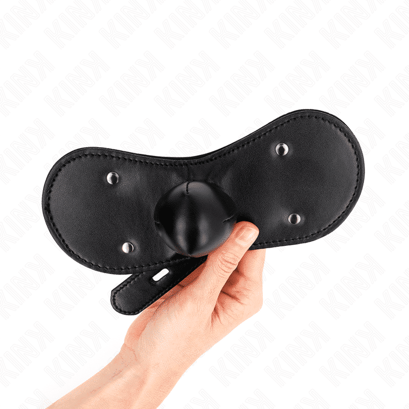 Kink Ball Gag Mask with Adjustable Strap Kink Ball Gag Mask with Adjustable Strap