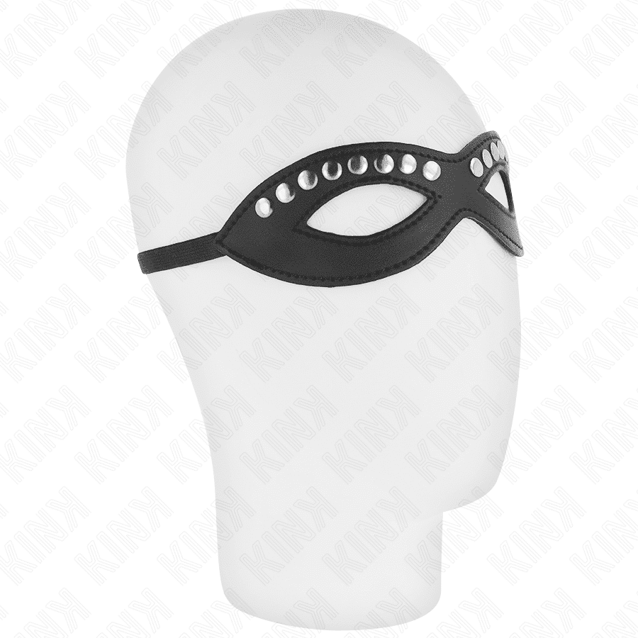 Kink Blindfold with Mini Rivets Detail Kink Blindfold with Mini Rivets Detail