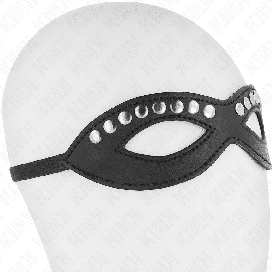 Kink Blindfold with Mini Rivets Detail Kink Blindfold with Mini Rivets Detail
