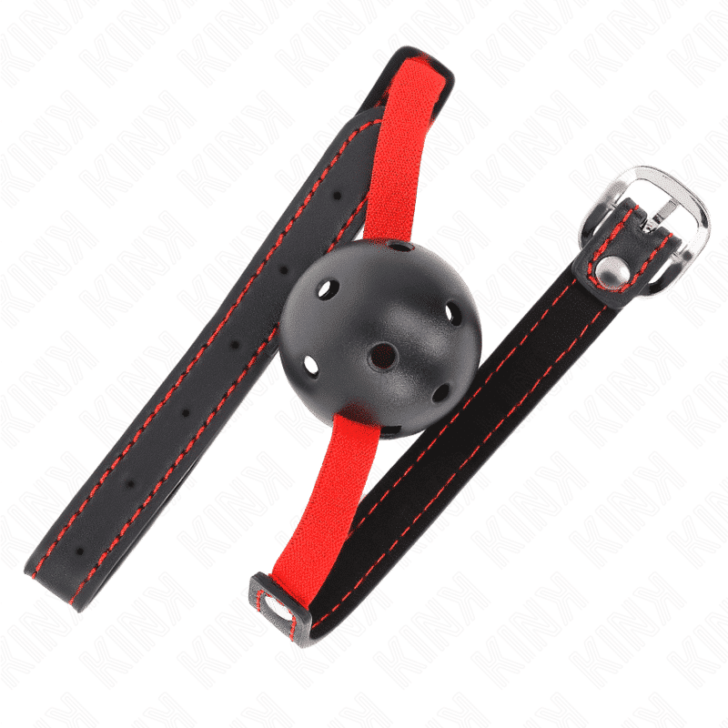 Kink - Mordaça Oca 4,5cm com Cinto Elástico Kink - Mordaça Oca 4,5cm com Cinto Elástico