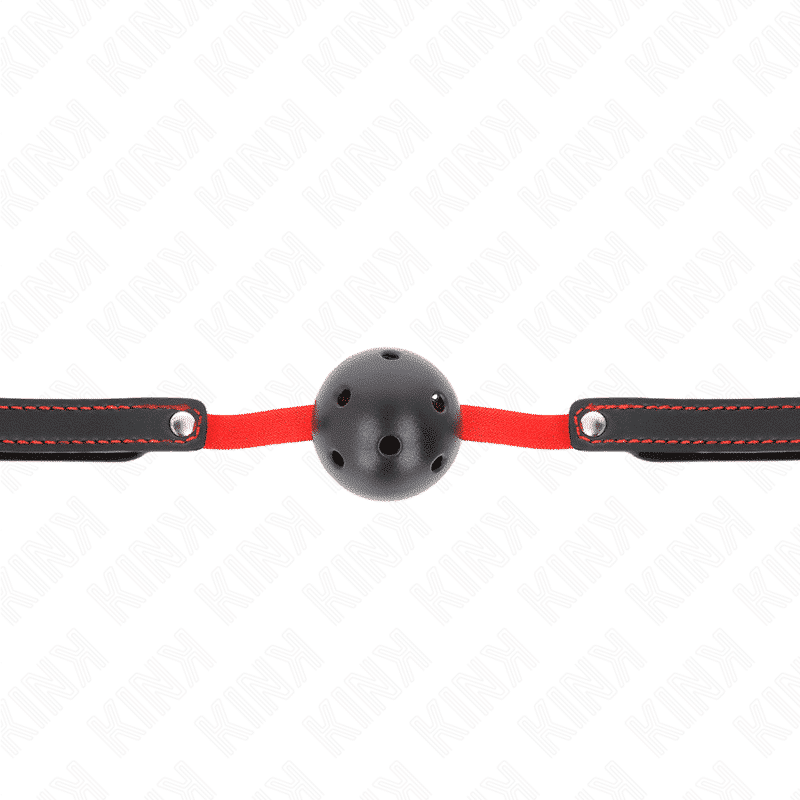 Kink - Mordaça Oca 4,5cm com Cinto Elástico Kink - Mordaça Oca 4,5cm com Cinto Elástico