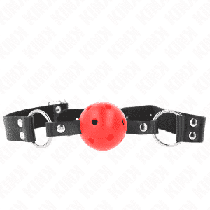 Kink Adjustable Breathable Ball Gag 4cm