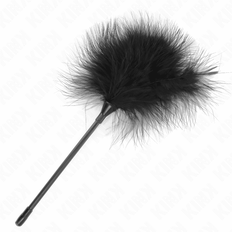 Kink Black Tickle Feathers for Bondage Play Kink Black Tickle Feathers for Bondage Play