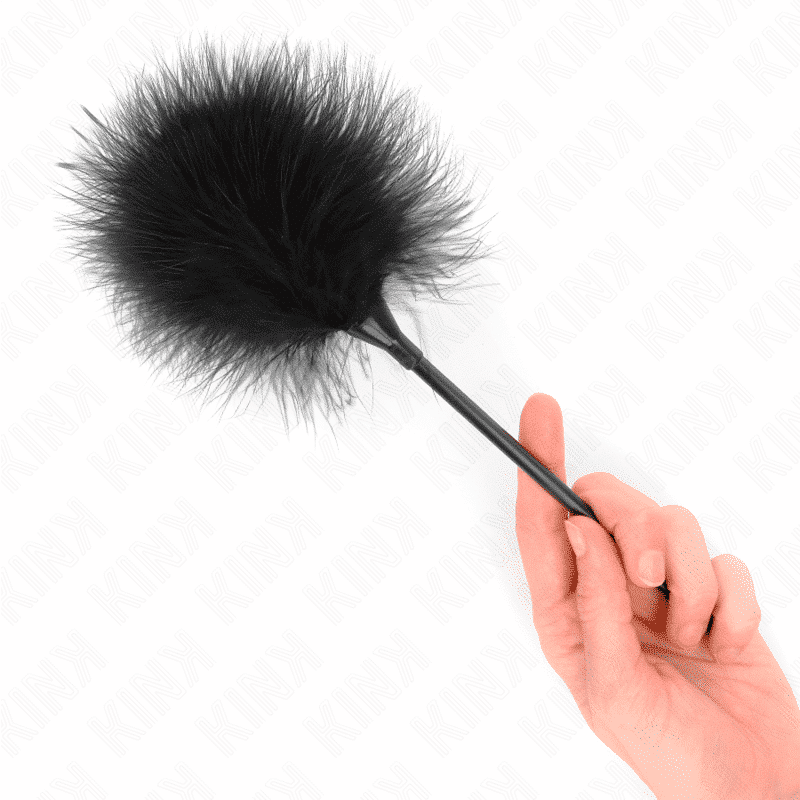 Kink Black Tickle Feathers for Bondage Play