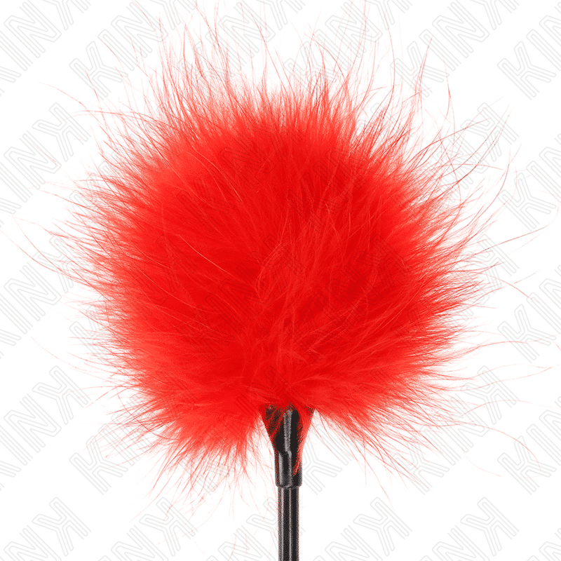 Kink Red Feather Teaser 27cm for Bondage Play Kink Red Feather Teaser 27cm for Bondage Play