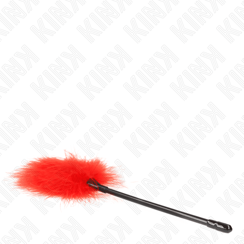 Kink Red Feather Teaser 27cm for Bondage Play Kink Red Feather Teaser 27cm for Bondage Play