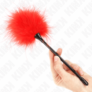 Kink Red Feather Teaser 27cm for Bondage Play
