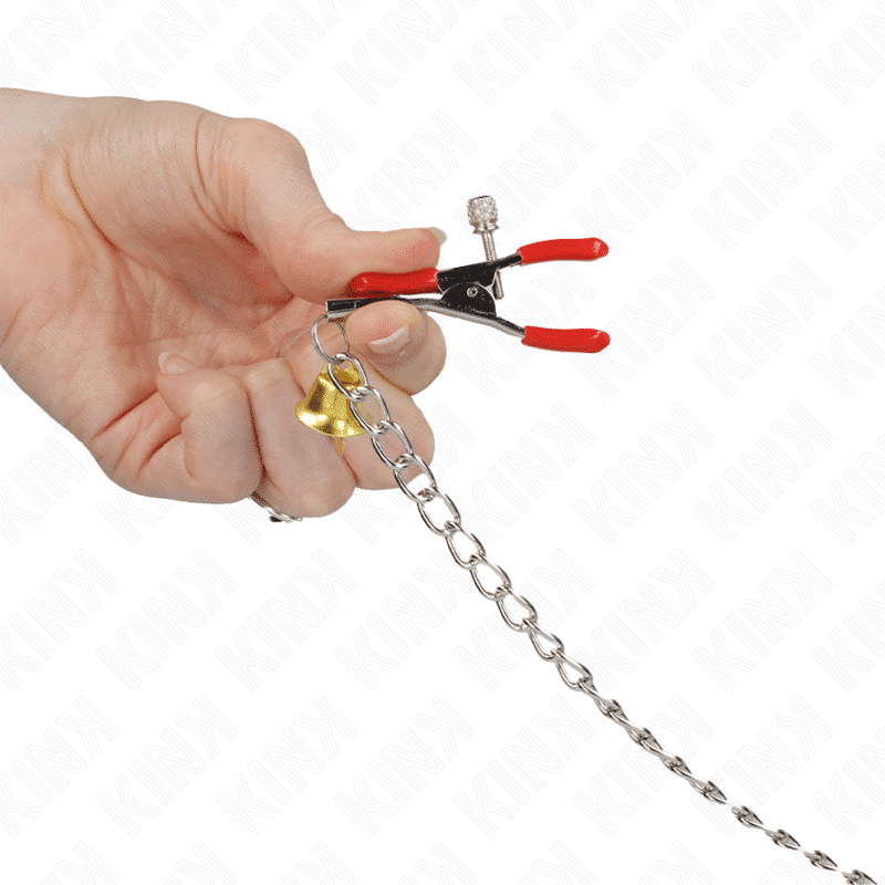 Kink Pinças Mamilo Triple Vermelho 30cm Kink Pinças Mamilo Triple Vermelho 30cm