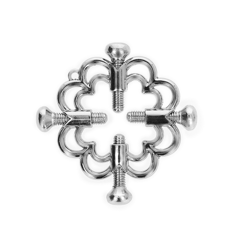 Kink Pinças de Flor Metálicas para Estimulação Kink Pinças de Flor Metálicas para Estimulação