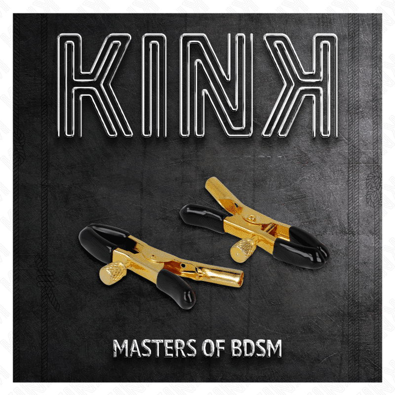 Kink Pinças de Mamilo Douradas 6cm Kink Pinças de Mamilo Douradas 6cm