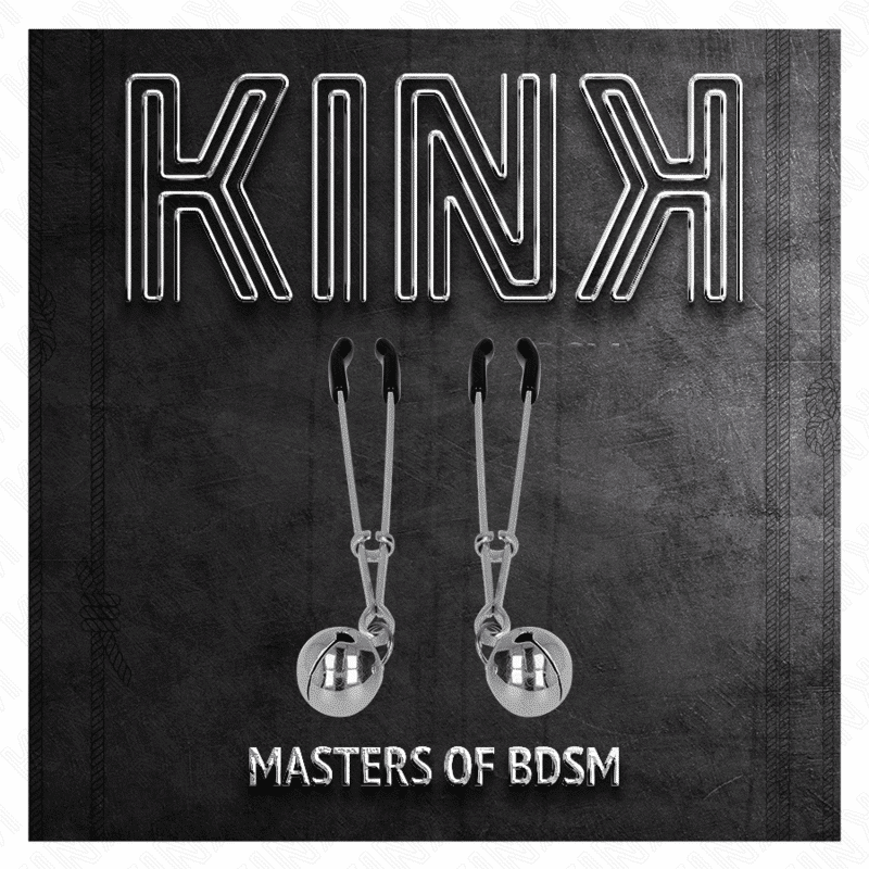 Kink Pinças de Mamilo Finas em Prata Kink Pinças de Mamilo Finas em Prata