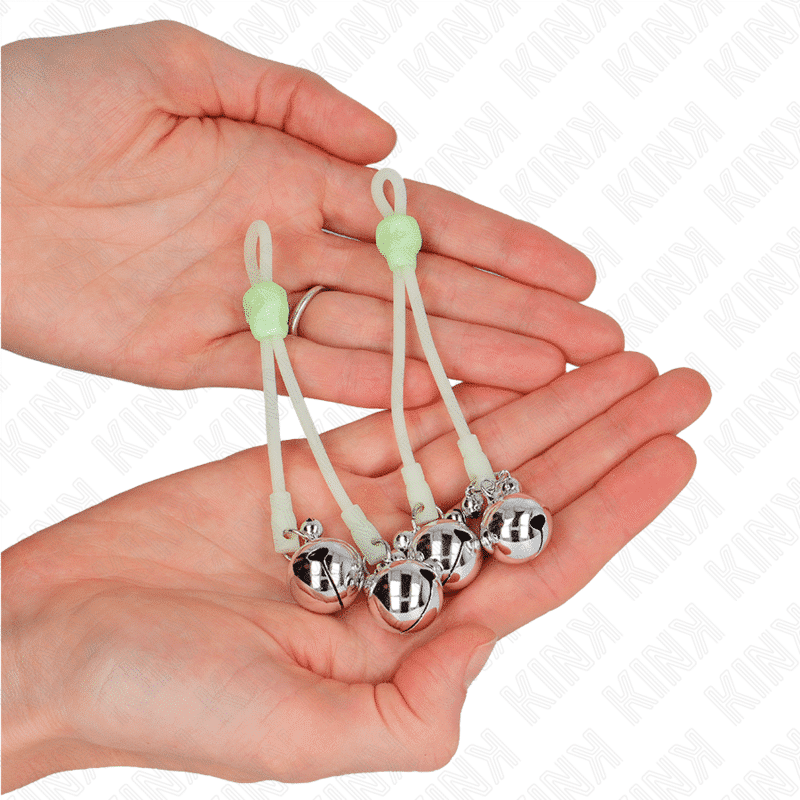 Kink Adjustable Skull Nipple Clamps Green/Silver Ring Kink Adjustable Skull Nipple Clamps Green/Silver Ring