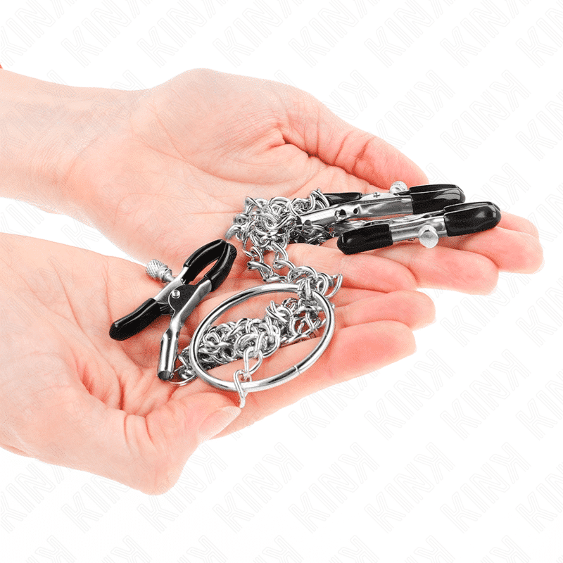 Kink Pinças de Mamilo Triplas com Corrente Kink Pinças de Mamilo Triplas com Corrente