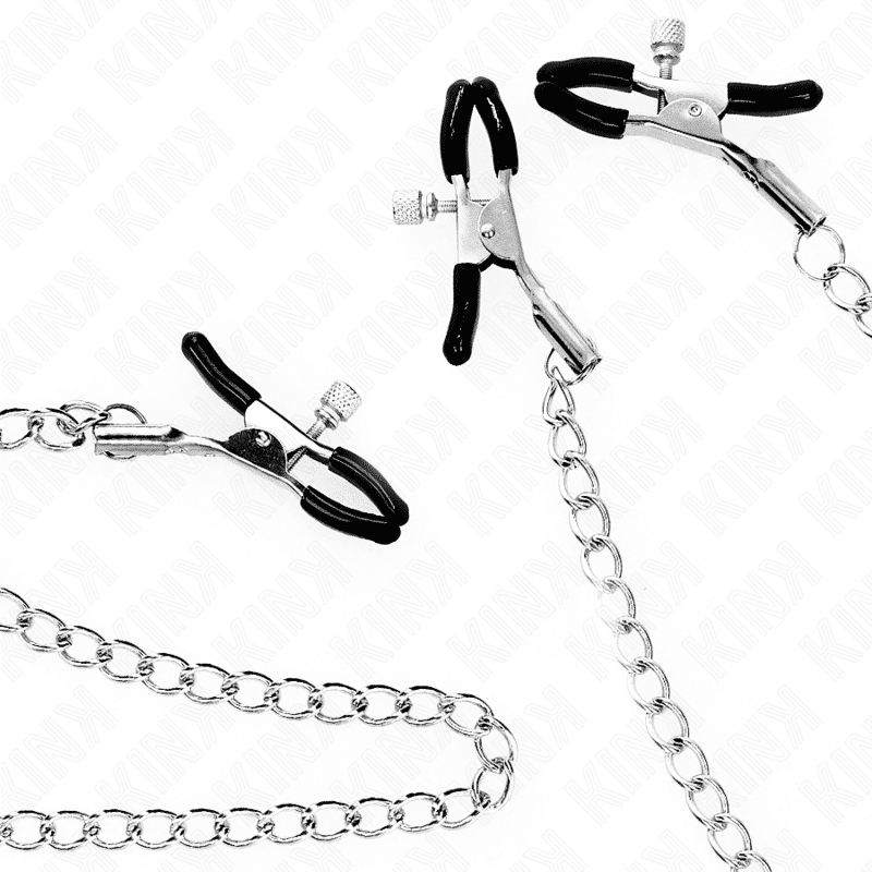Kink Pinças de Mamilo Triplas com Corrente Kink Pinças de Mamilo Triplas com Corrente