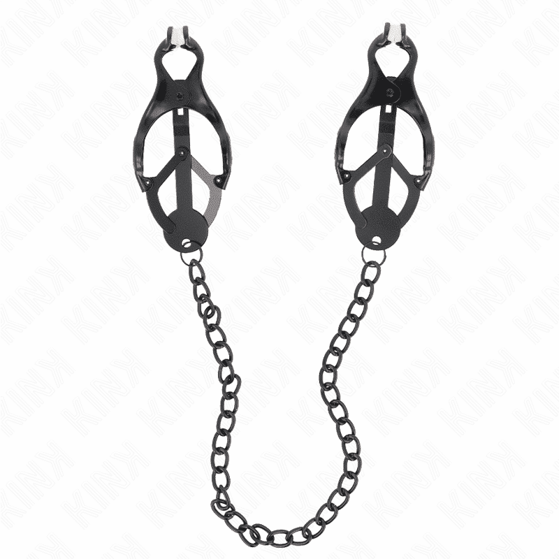 Kink Pinças de Mamilo com Corrente Negra Kink Pinças de Mamilo com Corrente Negra