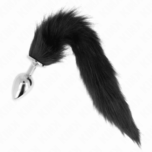 Kink Large Anal Plug with Synthetic Tail