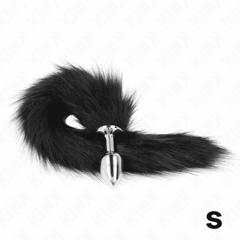 Kink Small Anal Plug 7x3cm with Synthetic Tail Kink Small Anal Plug 7x3cm with Synthetic Tail