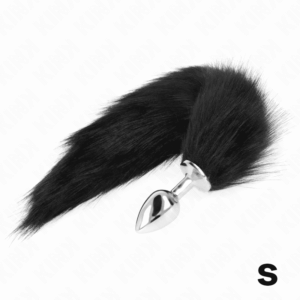 Kink Small Anal Plug 7x3cm with Synthetic Tail