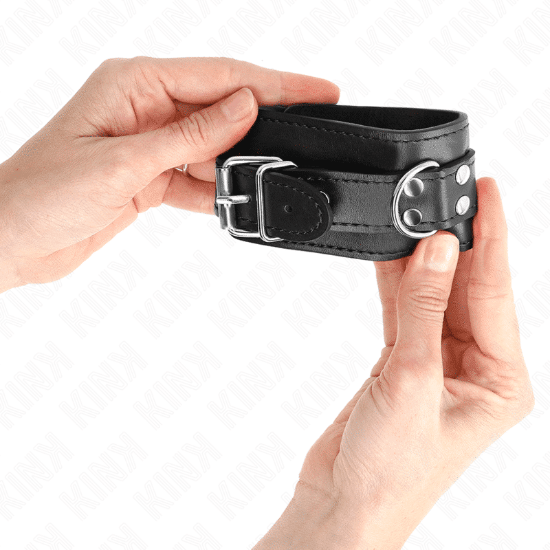 Kink Pulseira Ajustável Preto 20-23cm Kink Pulseira Ajustável Preto 20-23cm