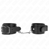 Kink Adjustable Black Wrist Cuffs