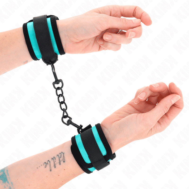 Kink Pulseira Restrição Ajustável Preto-Azul Kink Pulseira Restrição Ajustável Preto-Azul