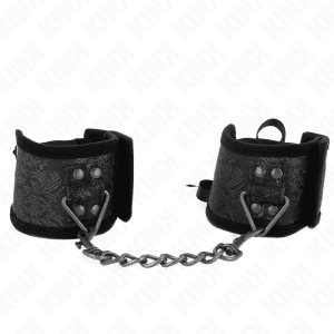 Kink - Muñequeras de Restricción Scandal Negro