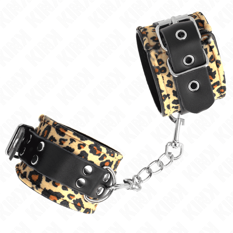 Kink Adjustable Leopard Wrist Cuff 18-29cm Kink Adjustable Leopard Wrist Cuff 18-29cm