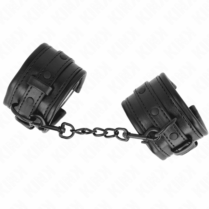 Kink Adjustable Wrist Cuffs 20-30cm Black Kink Adjustable Wrist Cuffs 20-30cm Black