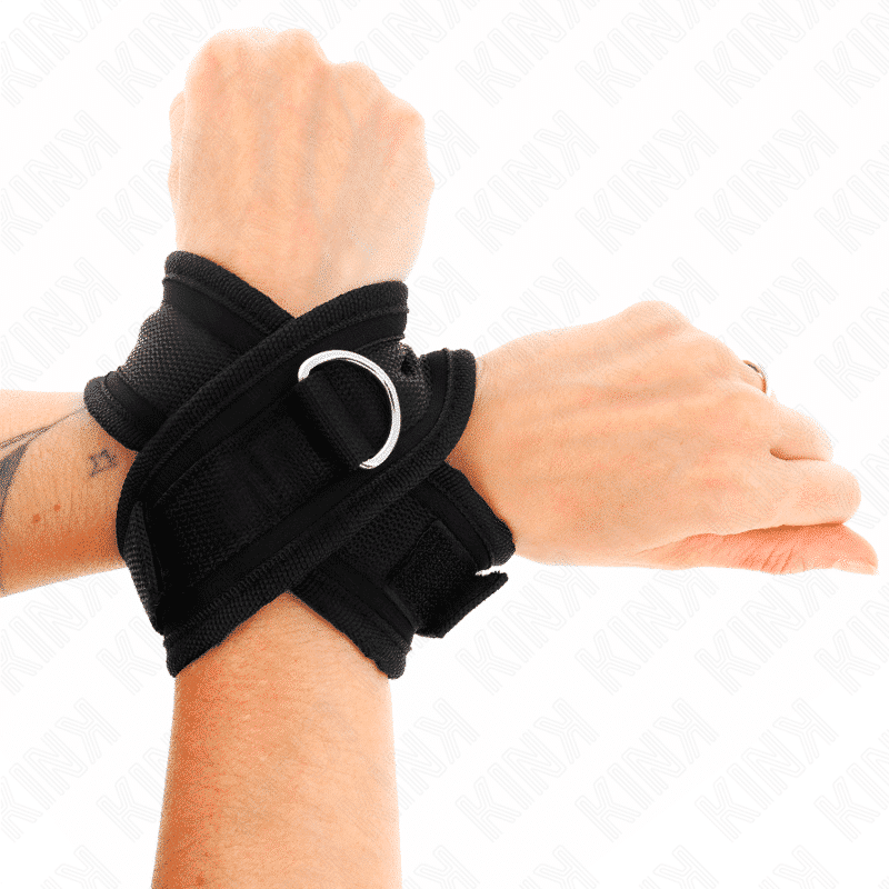 Kink Black Cross Cuff Restraints 34cm Kink Black Cross Cuff Restraints 34cm