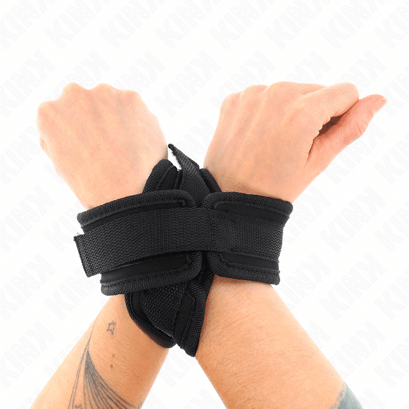 Kink Black Cross Cuff Restraints 34cm Kink Black Cross Cuff Restraints 34cm