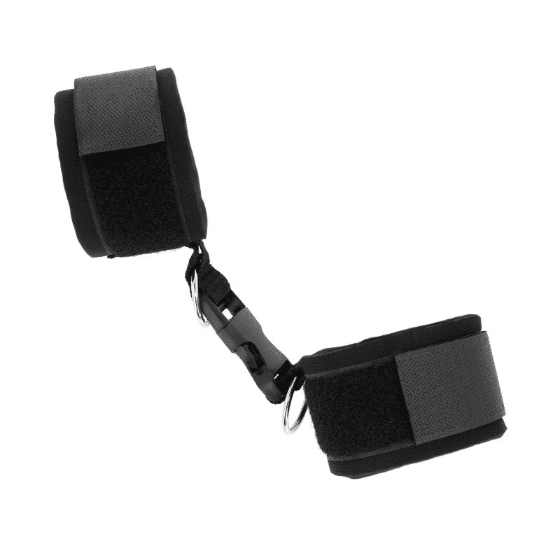 Kink Black Wrist Cuffs with Hook&Loop Kink Black Wrist Cuffs with Hook&Loop