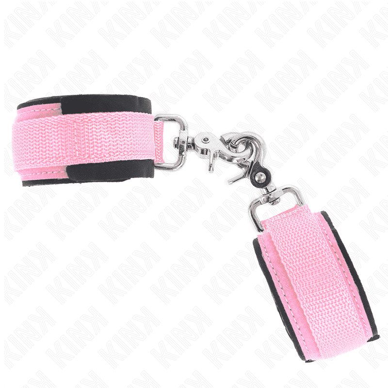 Kink Adjustable Wrist Cuffs 22-34cm Pink Kink Adjustable Wrist Cuffs 22-34cm Pink