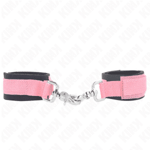 Kink Adjustable Wrist Cuffs 22-34cm Pink