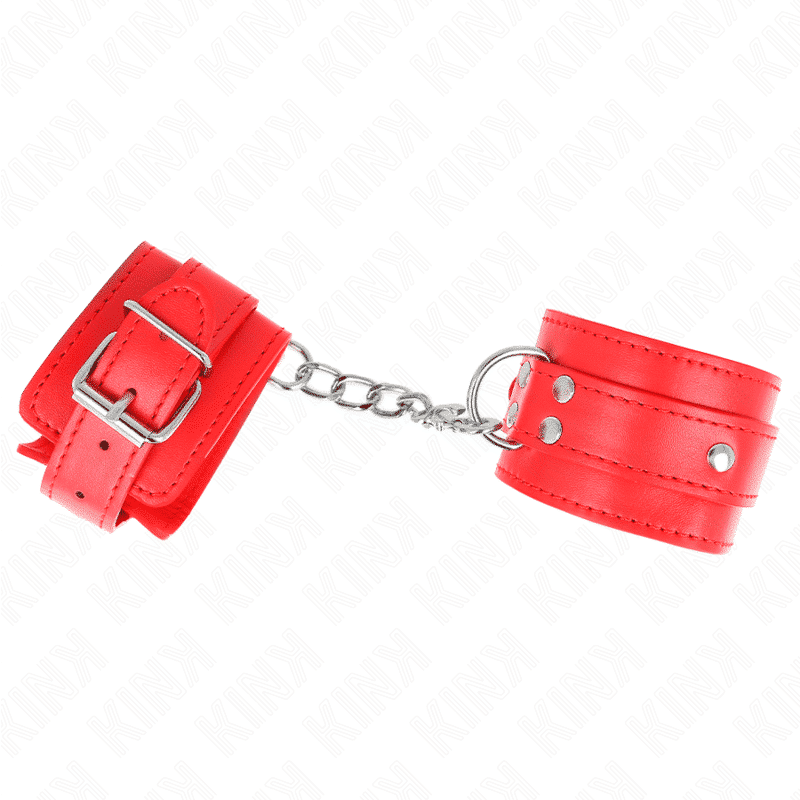 Kink Red Adjustable Wrist Cuffs Kink Red Adjustable Wrist Cuffs