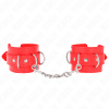 Kink Red Adjustable Wrist Cuffs