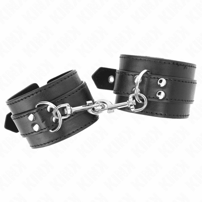 Kink Wrist Cuffs with Stud Detail Kink Wrist Cuffs with Stud Detail