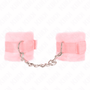 Kink Pink Fur Cuffs for Beginners 30x7cm