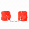 Kink Red Fur Cuffs for Beginners 30cm