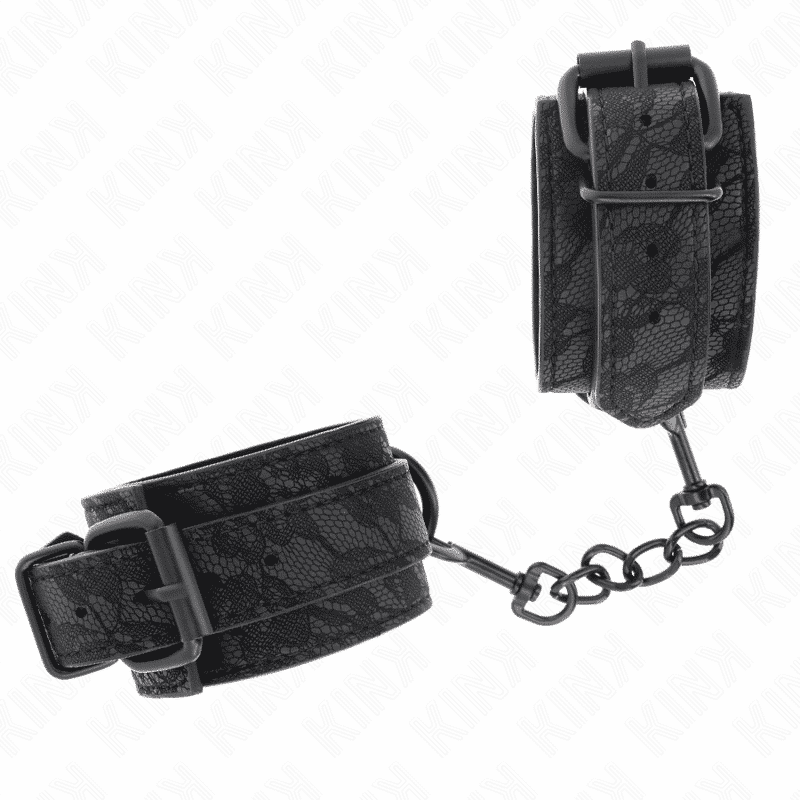 Kink Adjustable Black Lace Wrist Restraints Kink Adjustable Black Lace Wrist Restraints