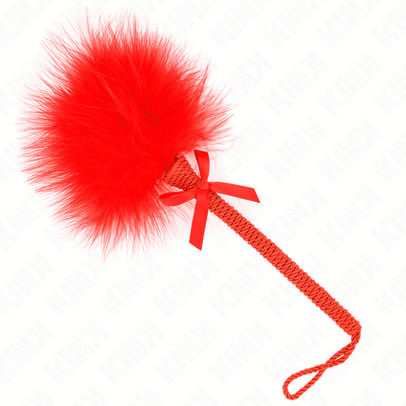 Kink Nylon Rope Teaser with Tickle Feathers