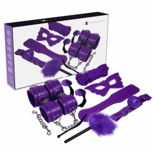 Purple BDSM Bondage Kit Experience