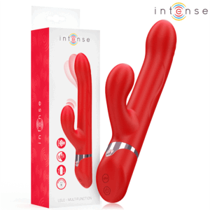 LELE Vibrador Rotativo Vermelho