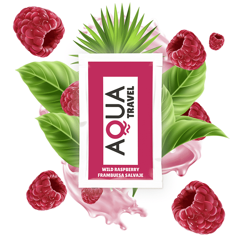 6 ML WILD RASPBERRY WATERBASED LUBRICANT - Aqua Travel