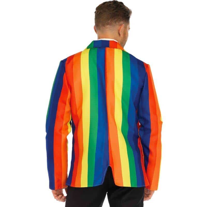 Rainbow Tie & Blazer Set S by Leg Avenue Rainbow Tie & Blazer Set S by Leg Avenue