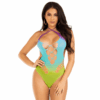 Leg Avenue - OCEAN COLORED DEGRADE BodySUIT