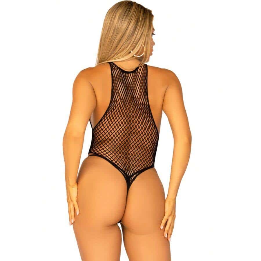 Leg Avenue Black Fishnet Bodysuit Leg Avenue Black Fishnet Bodysuit
